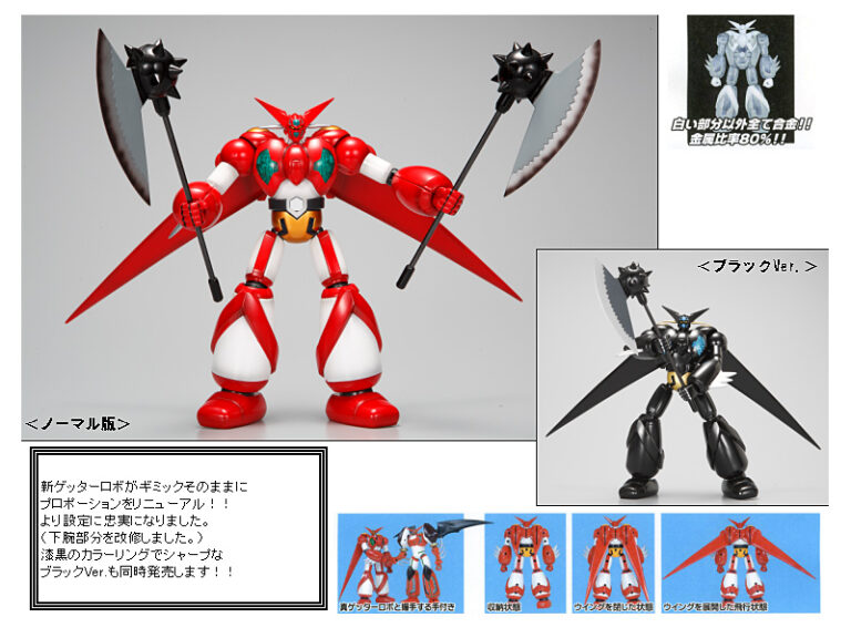 新世紀合金 新ゲッターロボ リニューアル