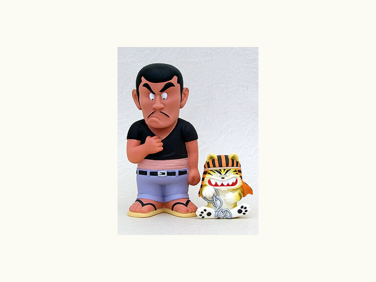 じゃりん子チエ ソフビシリーズテツとスフィンクスの釜虎