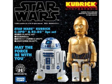 キューブリック No.255 STAR WARS（TM） KUBRICK C-3PO（TM） ＆ R2-D2（TM） 2pc set