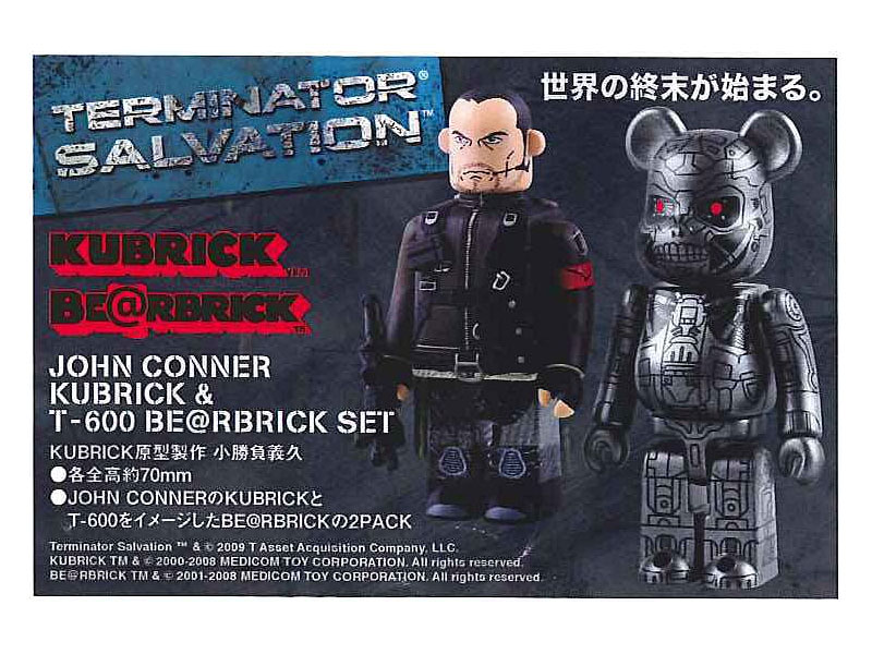 JOHN CONNER KUBRICK ＆ T-600 BE@RBRICK SET