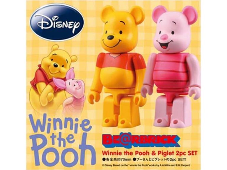 BE@RBRICK Winnie the Pooh ＆ Piglet 2PACK set