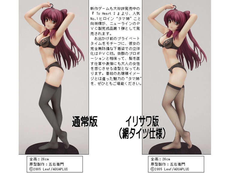 ToHeart2 XRATED 向坂環 プライベートVer. ニューライン イリサワ版 網タイツ仕様