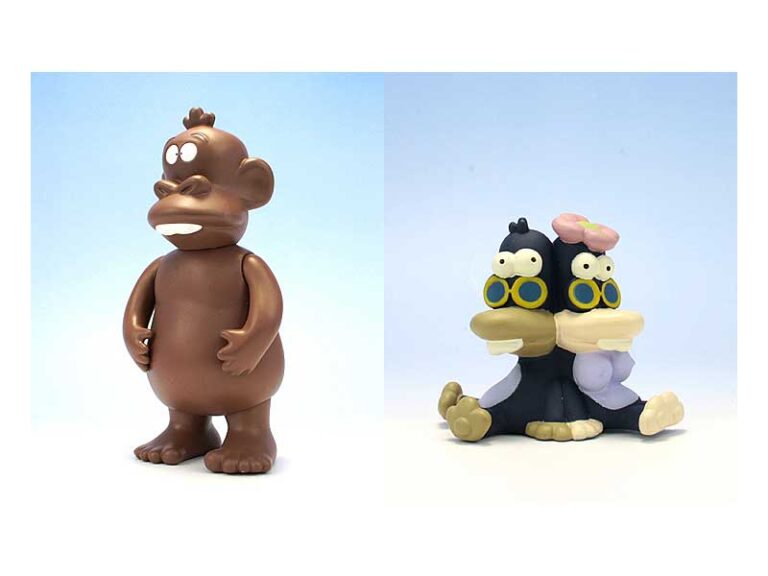 ギャートルズ ソフビシリーズ ドテチンとヒネモグラ