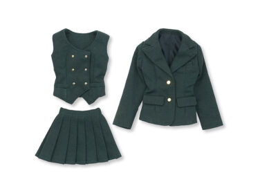 27cm スクールユニフォーム ブレザー制服set 緑