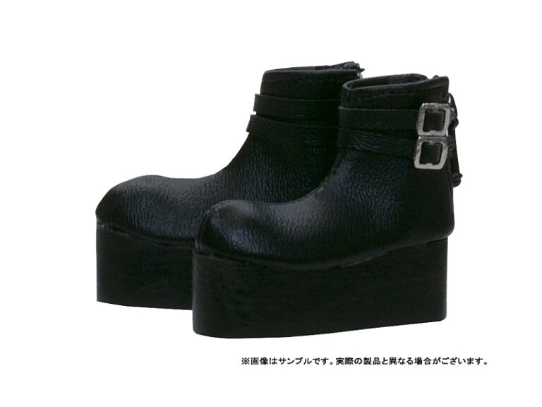 メンズ厚底ブーツ ブラック