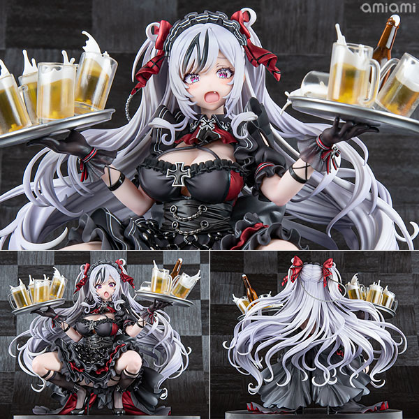 【あみあみ限定版】アズールレーン エルベ 見せ場訪れず？ 1/7 完成品フィギュア