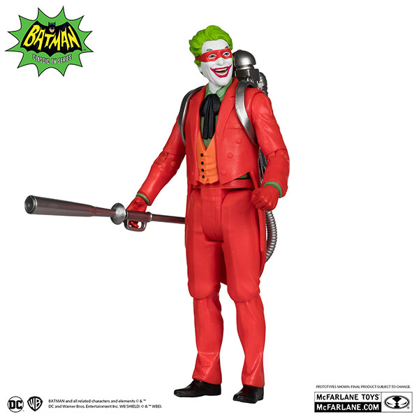 『DCコミックス』DCレトロ 6インチ #40 ジョーカー(マスク)[TVドラマ『バットマン 1966年TVシリーズ』]