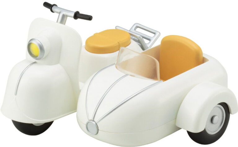 キューポッシュえくすとら ばいく＆さいどかー（ミルクホワイト）