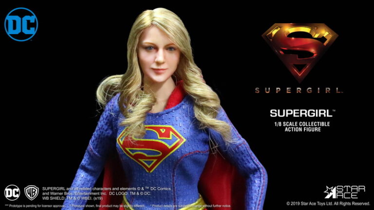 リアルマスターシリーズ スーパーガール 1/8 コレクタブルアクションフィギュア