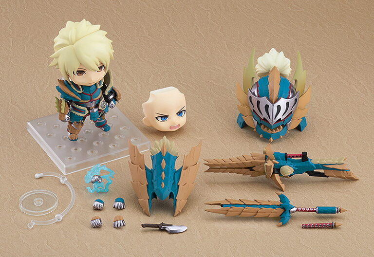 ねんどろいど モンスターハンターワールド:アイスボーン ハンター♂ ジンオウα Ver. DX