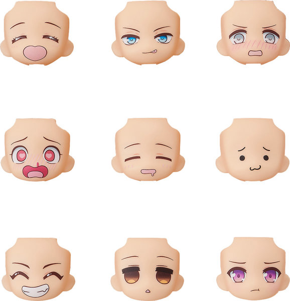 【BOX販売】ねんどろいどもあ とりかえっこフェイス グッスマSelection（全9種） 1BOX:9個入