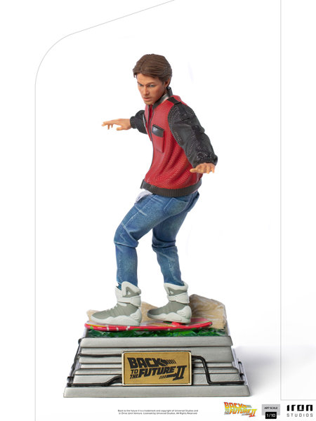 『バック・トゥ・ザ・フューチャー PART2』【アイアン・スタジオ スタチュー】「アートスケール」1/10ス…