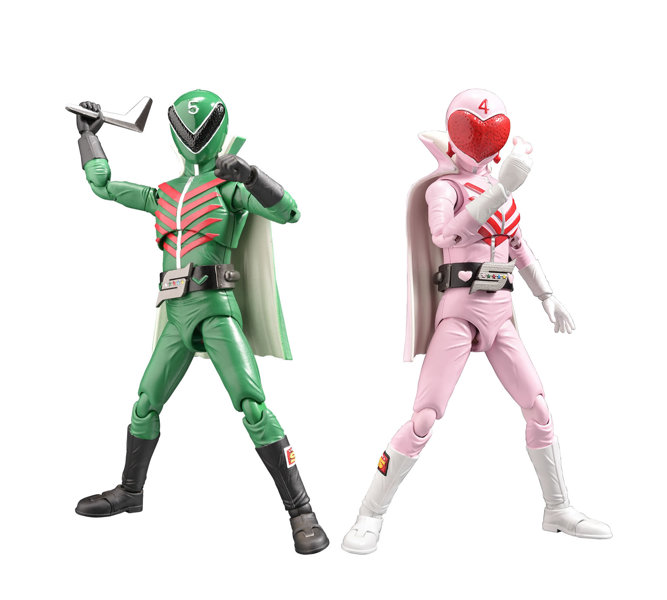 HERO ACTION FIGURE～東映編～ 秘密戦隊ゴレンジャー モモレンジャー＆ミドレンジャー