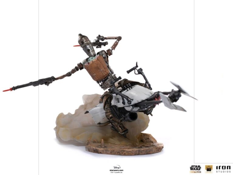 『マンダロリアン』【アイアン・スタジオ スタチュー】「デラックス・バトルジオラマ・シリーズ」1/10ス…