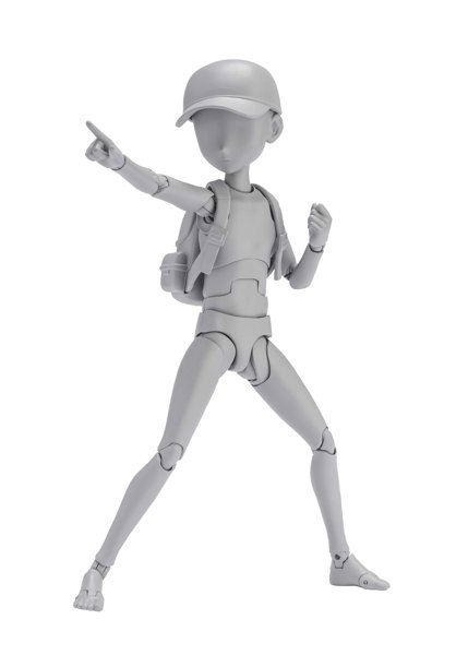 S.H.Figuarts ボディくん-杉森建- Edition DX SET （Gray Color Ver.）