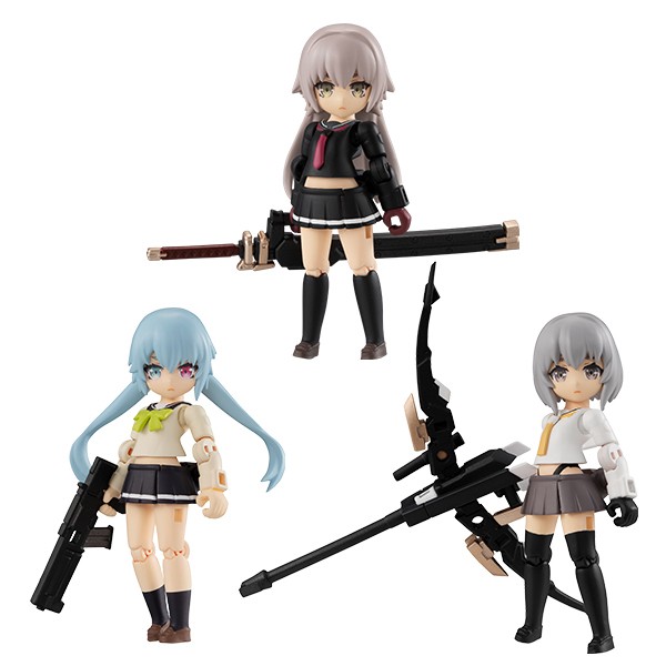 【BOX販売】デスクトップアーミー 重兵装型女子高生 第一分隊（再販）