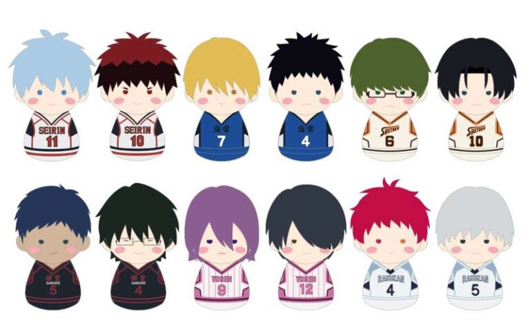 【BOX販売】FUKUBUKU COLLECTION 黒子のバスケ トレーディングマスコット（全12種） 1BOX:12個入