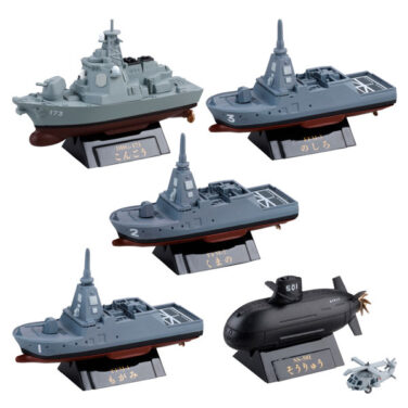 【BOX販売】miniQ ワールドシップデフォルメ6 海上自衛隊2 出動！最新鋭艦編（全5種） 1BOX:6個入