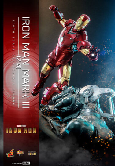【ムービー・マスターピース DIECAST】 『アイアンマン』 1/6スケールフィギュア アイアンマン・マーク3…