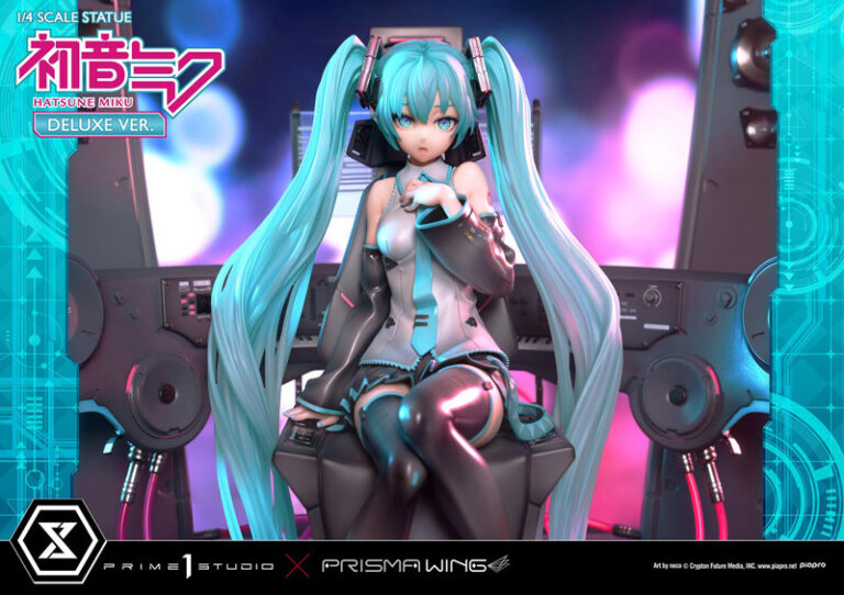 PRISMA WING 初音ミク ‘Art by neco’ DX版 1/4 スケール スタチュー