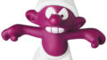 UDF THE SMURFS SERIES 1 ANGRY SMURF PURPLE