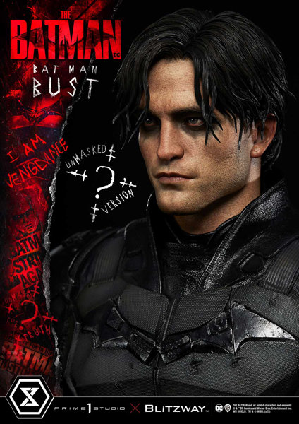 プレミアムバスト ザ・バットマン バットマン ‘マスクオフ’