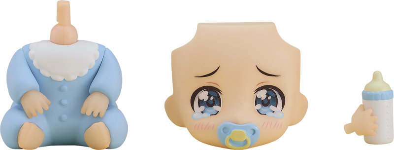 ねんどろいどもあ きせかえ赤ちゃんセット ブルー