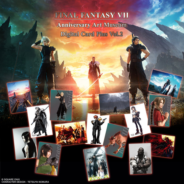 【BOX販売】ファイナルファンタジーVII アニバーサリーアートミュージアム デジタルカードプラス Vol.2…