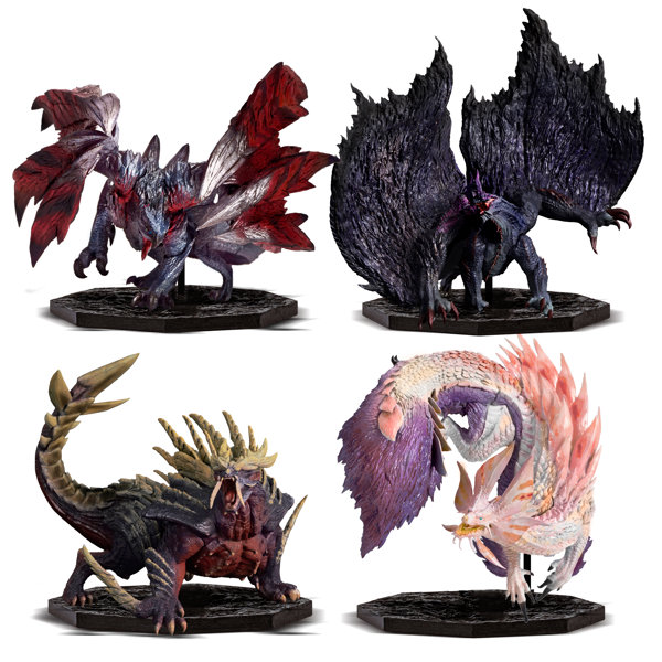 CAPCOM FIGURE BUILDER CUBE MONSTER HUNTER 4体セットボックス（ゴア・マガラ/奇しき赫耀のバルファル…