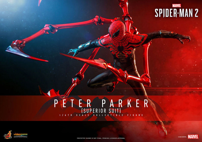 【ビデオゲーム・マスターピース】 『Marvel’s Spider-Man 2』 1/6スケールフィギュア ピーター・パーカ…