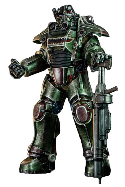 Fallout-1/6 T-45 Hot Rod Shark Power Armor（フォールアウト-1/6 T-45 ホットロッドシャーク・パワー…