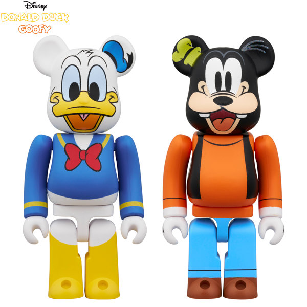 BE@RBRICK Disney DONALD DUCK ＆ GOOFY 2PCS SET