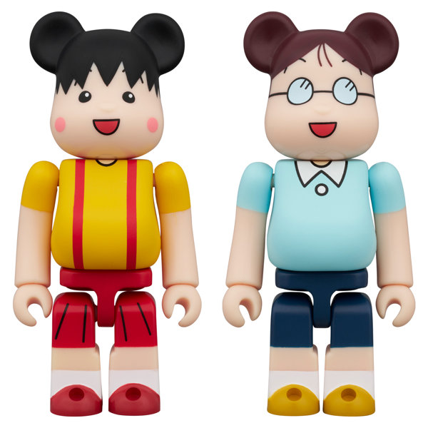 BE@RBRICK ちびまる子ちゃん まる子 ＆ たまちゃん 2PCS SET