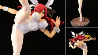 FAIRY TAIL エルザ・スカーレット ハイキックver.白兎 1/6 完成品フィギュア