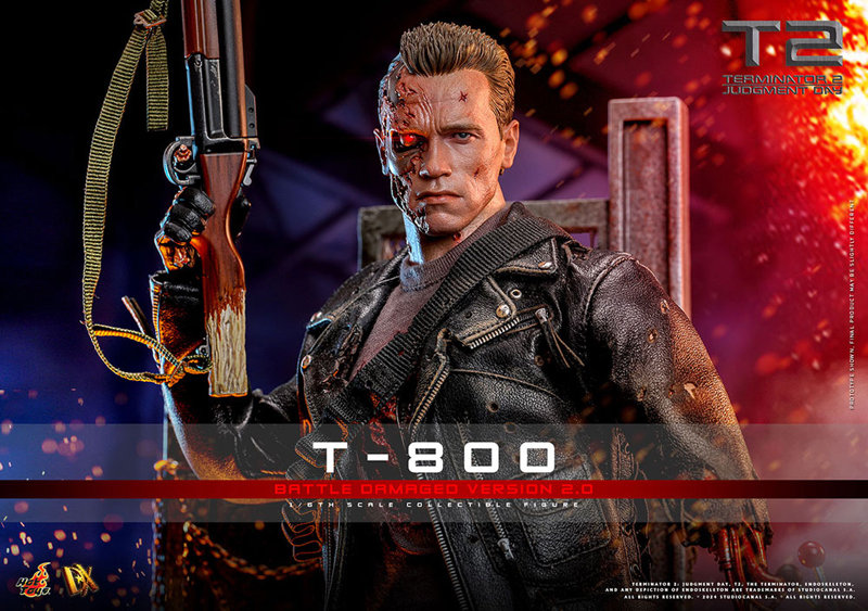 【ムービー・マスターピース DX】 『ターミネーター2』1/6スケールフィギュア T-800（バトルダメージ/2….