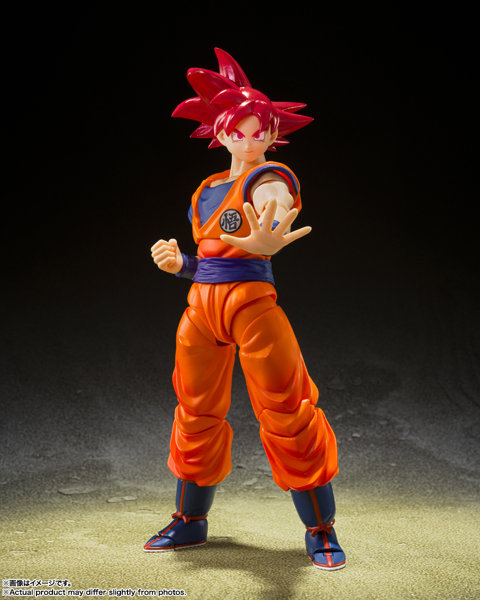 【再販】S.H.Figuarts ドラゴンボール スーパーサイヤ人ゴッド孫悟空-正しき心がもたらすサイヤ人の神-