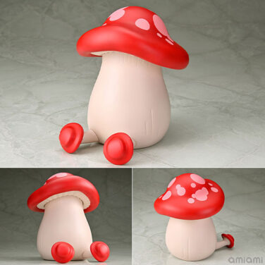 ソフビ ダンジョン飯 歩き茸[赤]